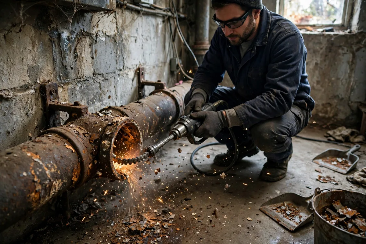 Cast Iron Pipe Descaling — homeowner guide photo