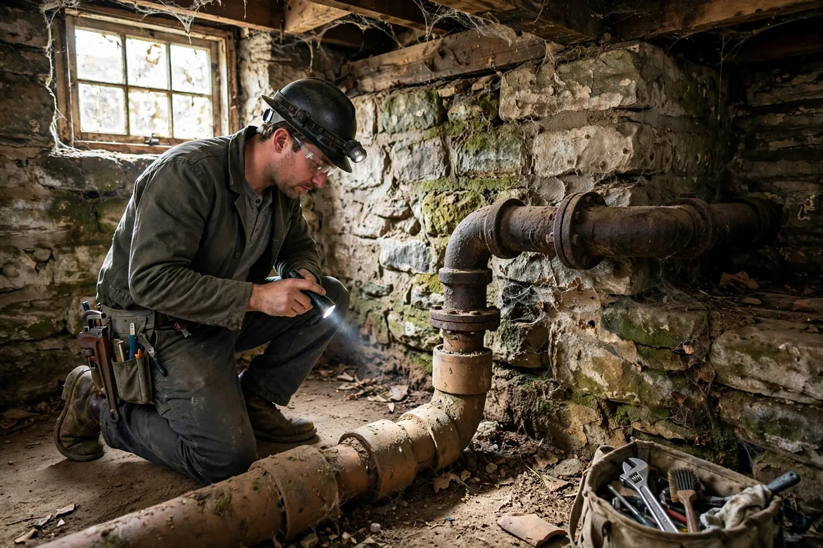 Drain Cleaning Old House — homeowner guide photo