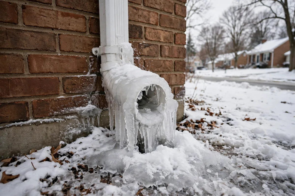 Frozen Drain Pipe — homeowner guide photo