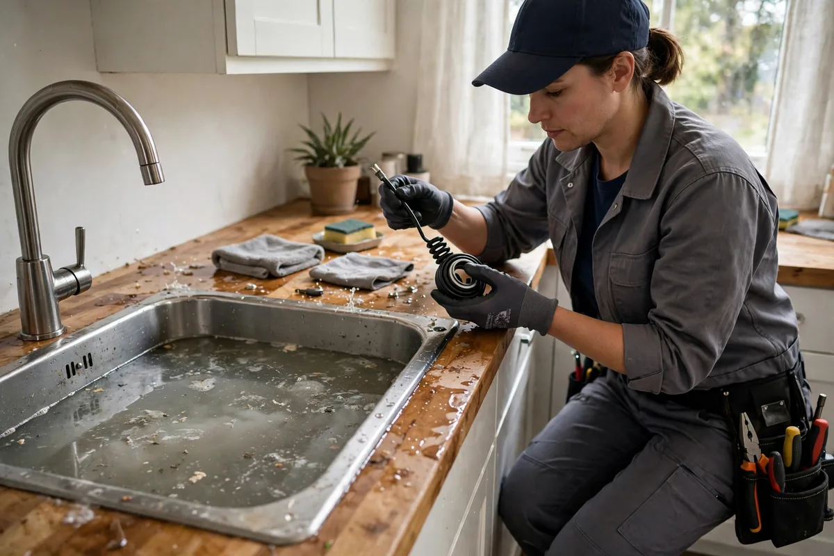 Kitchen Drain Clogged — homeowner guide photo