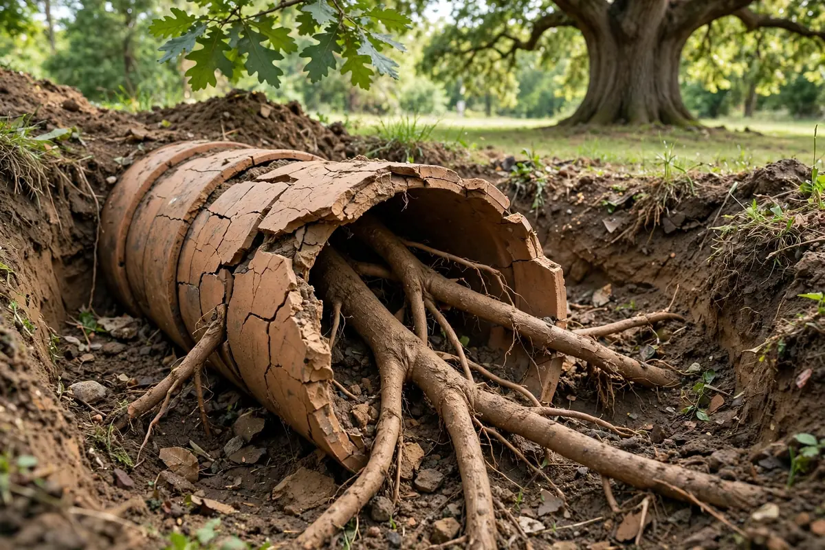 Tree Roots Sewer Line — homeowner guide photo