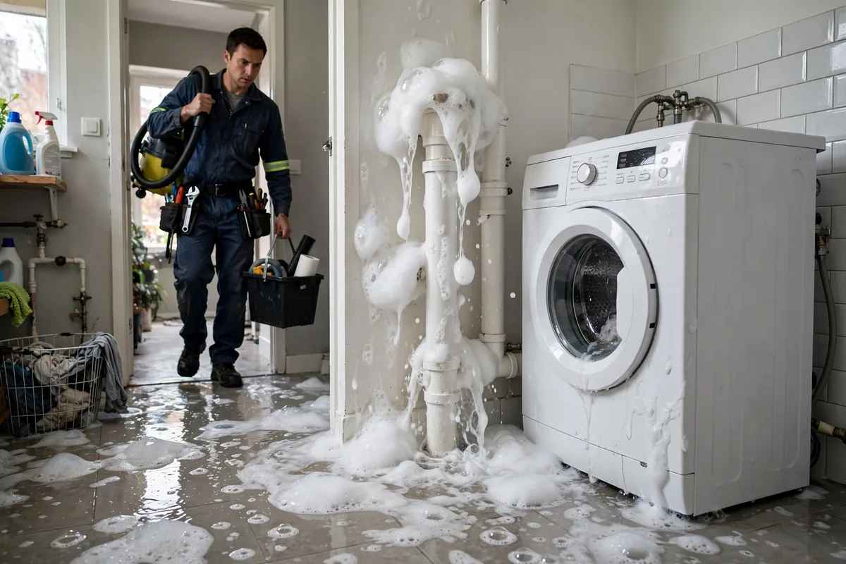 Washing Machine Drain Backing Up — homeowner guide photo